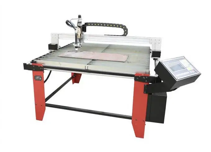 Mesin pemotong CNC Plasma atas meja kecil